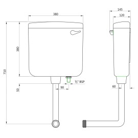 Smart Wall Hung Cistern