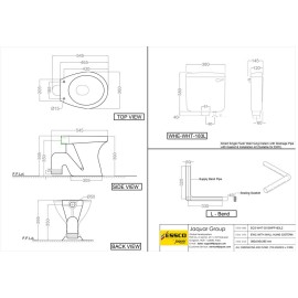 EWC with Wall Hung Cistern