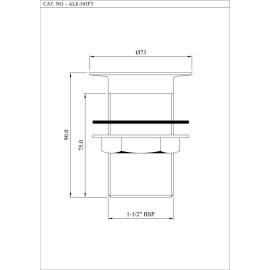 Waste Coupling Full Thread