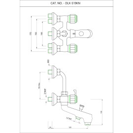 Wall Mixer 3-in-1 System