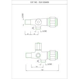 2-Way Angle Valve