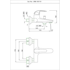 Single Lever Wall Mixer