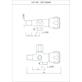 2-Way Angle Valve