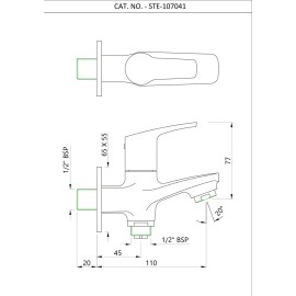 2-Way Bib Cock