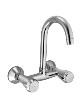 Sink Mixer with Swinging Pipe Spout