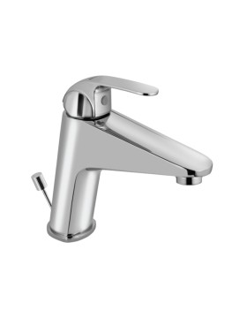 Single Lever Basin Mixer with Popup Waste