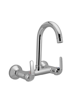 Sink Mixer with Swinging Spout