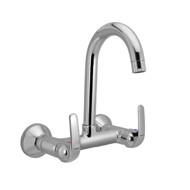 Sink Mixer with Swinging Spout