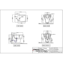 Wall Mounted Bidet