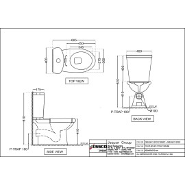 Bowl for Coupled WC