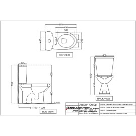 Bowl for Coupled WC