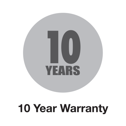 10 year warranty