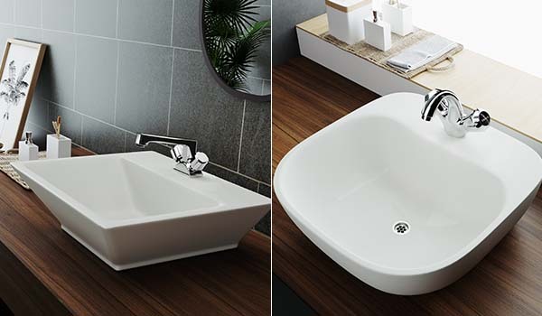 Wash Basins Designs for Dining Hall Room